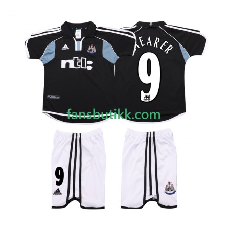 Fotballdrakt Newcastle United SHEARER 9 2000 2001 Barn Retro Bortetrøye Kortermet